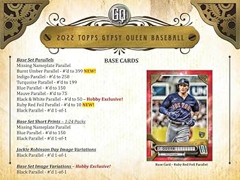 Amazon.com: 2022 Topps Gypsy Queen Baseball Hobby Box (24